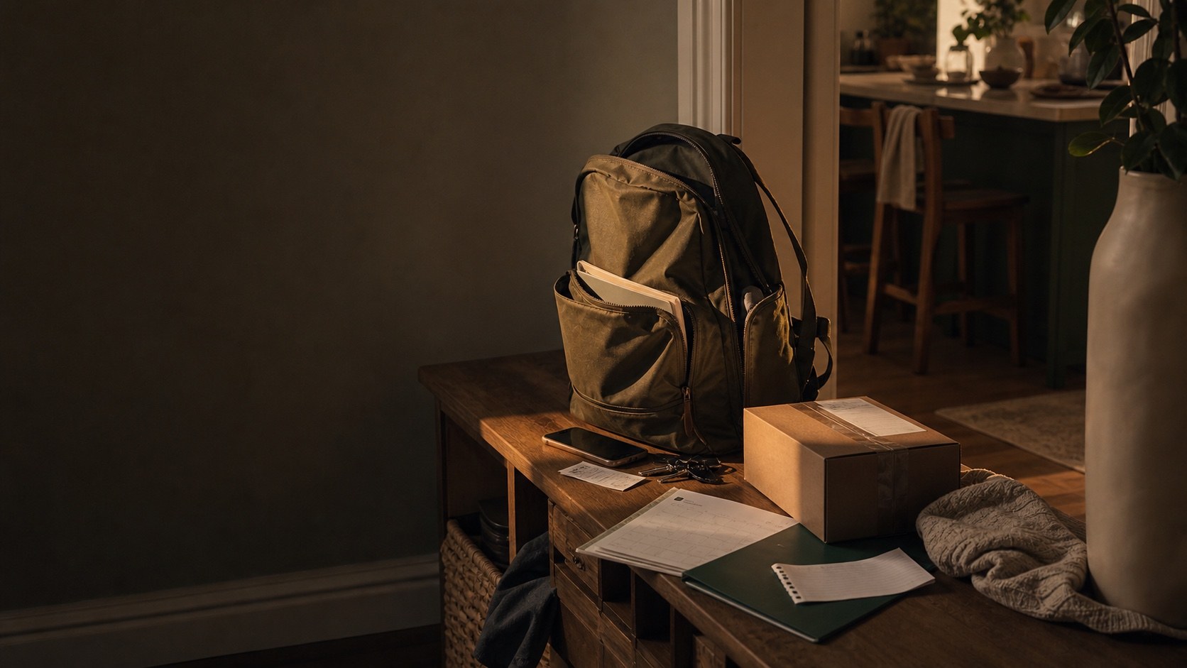 The messages, papers, purchases, and plans that arrive throughout family life